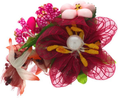 Anuradha Art Graceful & Beautiful Hair Pin(Pink)