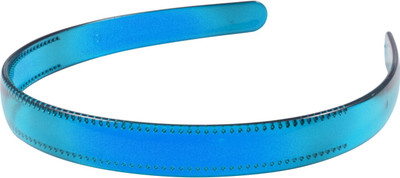 

Sarah Plain Broad Solid Plastic Hair Band(Blue)