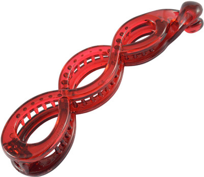 

Sarah Oval Design Hair Claw(Red)