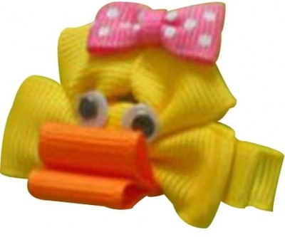 NeedyBee Duckie Hair Clip(Yellow, Orange, Pink)