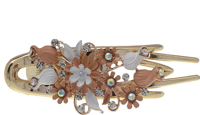 

The Ethnic Wears Ethnic yet modern Back Pin(White, Pink, Multicolor)