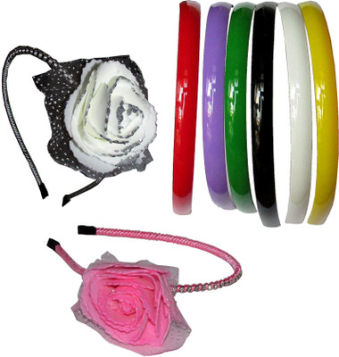 

Twinkle Floral Style Hairband Hair Accessory Set(Multicolor)