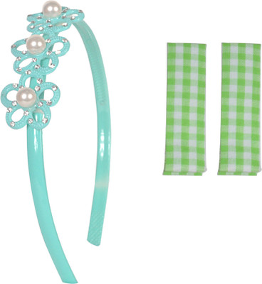 

Sagunya Casual Combo Hair Accessory Set(Green)
