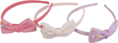 

Muchmore Baby Girl Knot Ribbon Hair Band(Multicolor)