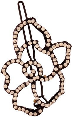 

AccessHer Floral Designer Clip Hair Pin(White)