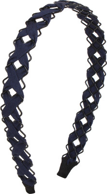 

Fayon Weekend Party Blue Cress Cross Hair Band(Blue)