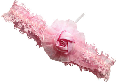 

AkinosKIDS Cute two flowers soft chiffon linen Head Band(Pink)