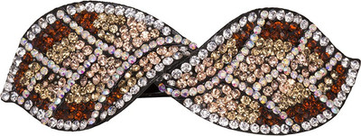 

Glitters Online Golden Stone Designer Hair Clip(Gold)