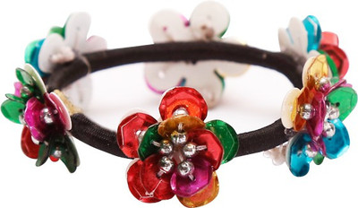 

Dchica Boho Princess Crown Rubber Band(Multicolor)
