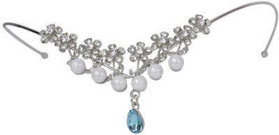 

Sagunya Stylish Head Band(Silver)