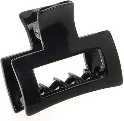 

France Luxe France Luxe Mini Cutout Rectangle Jaw - Black Hair Accessory Set(Black)
