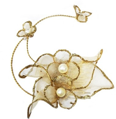 

Majik Beautifully designed Accessories For Parties Hair Clip(Gold)