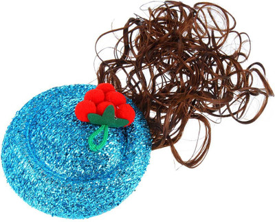 

Jewel Touch Children'S Fashion Lovely Cool Hat Grape Design Hair Clip(Blue)