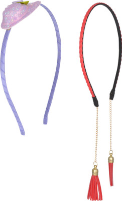 

Sagunya Trendy Hair Band(Red, Orange)