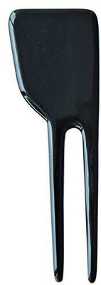 

Marycrafts Black Small Buffalo Horn Hair Fork, Hair Pin, Hair Pick Accessory Toy Handmade 4" Hair Pin(Black)