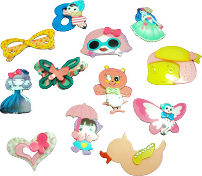 

Aarvis Mix Pattern Hair Clip(Multicolor)