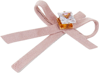 

Fayon Contemporary Statement Pink Lace With Crystal Hair Pin(Pink)
