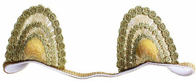 

Young & Forever Cute Bunny Rabbit Ears Head Band(Gold, Yellow)