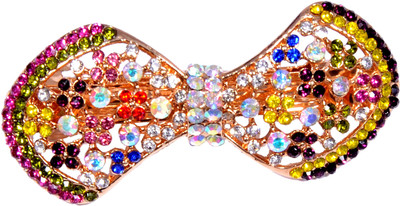 

Mansiyaorange Fancy Latest Designer Party Wedding Stylish Finest Hair Clip(Multicolor)