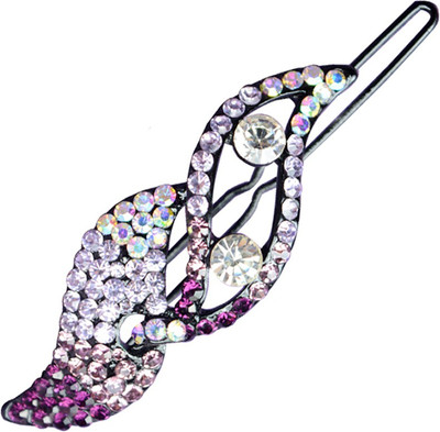 

Glitters Online Purple Colour American Diamond Hair Chain(Purple)