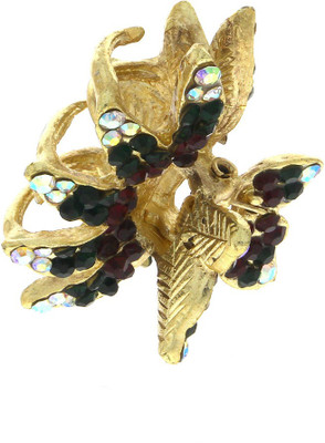 

Anuradha Art Stylish Hair Claw(Maroon, Green)