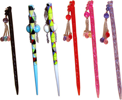

Style Tweak Juda Sticks Hair Accessory Set(Multicolor)