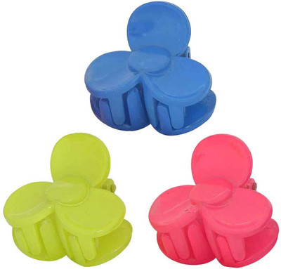 

Maayra Combo of 3 Contemporary Hair Claw(Multicolor)