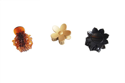 

FNB MULTI DESIGN HAIR CLUTCHERS SET OF 3 Hair Claw(Multicolor)
