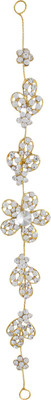 

Pink Rose Princess Charm Head Band(Gold)