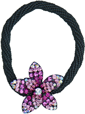 

Glitters Online Pink Colour American Diamond Hair Band(Multicolor)