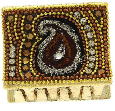 

Anuradha Art ZBF-681 Hair Clip(Gold)