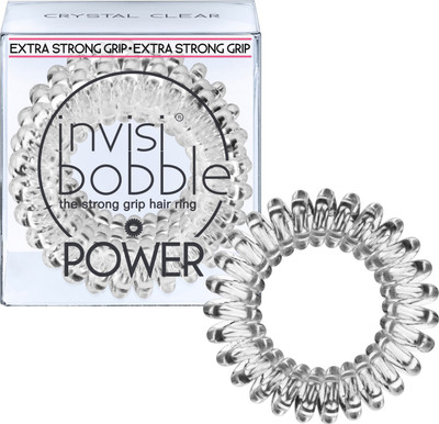

Invisibobble POWER CRYSTAL CLEAR Rubber Band(Silver)