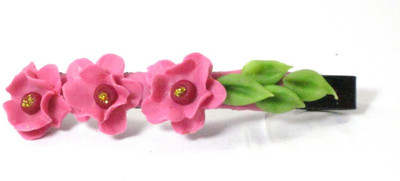 

Advance Hotline Porcelain clay work fancy banana clip Banana Clip(Multicolor)