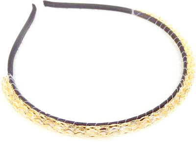 

AccessHer Hair band Hair Band(Gold)