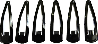

Anokhi Ada Hair Pin Tic Tac Clip(Black)