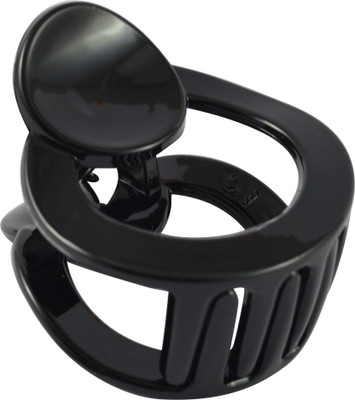 

Sarah Round Shape Hair Claw(Black)