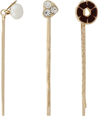 

Blueberry Pins Collection Hair Accessory Set(Gold)