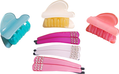 

FNB SOLID Hair Accessory Set(Multicolor)