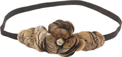 

Urban Roots Designer Hair Band(Gold, Black)