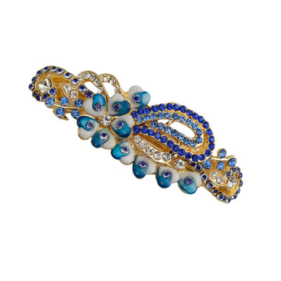 

Taj Pearl Designer Hair Clip(Gold)
