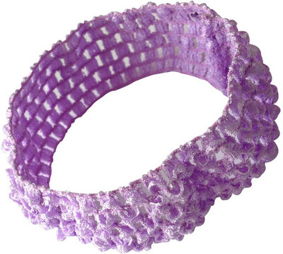 

AkinosKIDS new style statement smart piece for your princess in crochet pattern. Head Band(Purple)