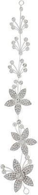 

Pink Rose Princess Charm Head Band(White)