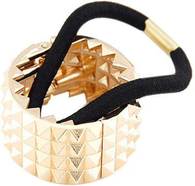 

Young & Forever Retro Gold Ponytail Cover Hair Band(Gold)