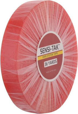 

Walker Tape Sensi-Tak Hair System Tape Roll 1"-36yards Hair Accessory Set(Red)