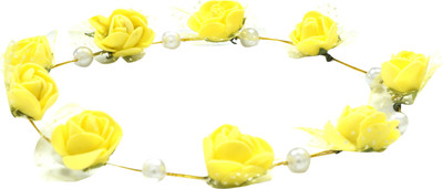 

Aarika Tiara(Yellow, Pack of 1)