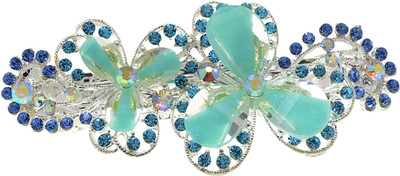 

The Ethnic Wears Ethnic yet modern Back Pin(Blue)