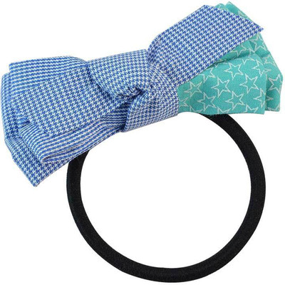 

Sarah Plain Black Fabric Hair Rubber Band for Women Rubber Band(Black)