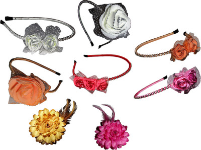 

Yashasvi Floral Style band Hair Accessory Set(Multicolor)