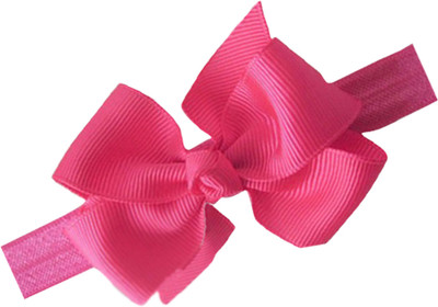 

AkinosKIDS Elegant Ribbon Bow BabyGirl Head Band(Pink)