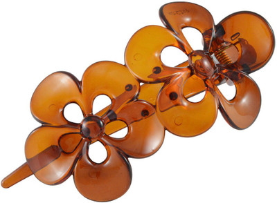 

Sarah Floral Large Hair Claw(Brown)